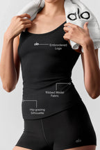 ALO YOGA Ribbed Prosper Tank | 羅紋背心 (多色) - LondonKelly 英國名牌代購