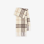 BURBERRY Check Alpaca Wool Blend Boucle Scarf | 博柏利 頸巾 (多色) - LondonKelly 英國名牌代購