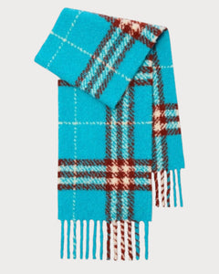 BURBERRY Check Alpaca Wool Blend Boucle Scarf Wool(Many) - LONDONKELLY 英國名牌代購