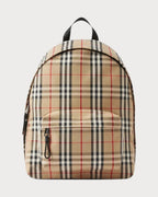 BURBERRY Men's Check Backpack | 博柏利 男仕背囊 (米色) - LONDONKELLY 英國名牌代購