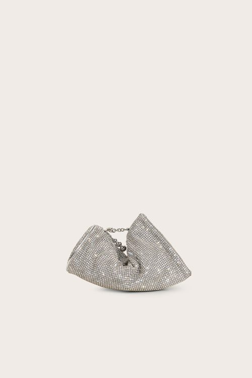 CULT GAIA Viera Rhinestone Wristlet | 手袋 (銀色) - LondonKelly 英國名牌代購