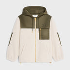 CELINE Fleece Jacket in Fur-Effect Cashmere | 賽琳 毛絨感羊絨外套（米灰色/卡其色）