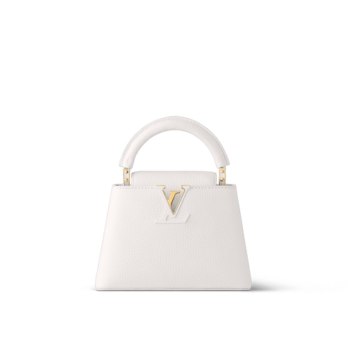 LOUIS VUITTON M23456 Capucines Mini Bag Snow White | 路易威登 手袋 (白色)