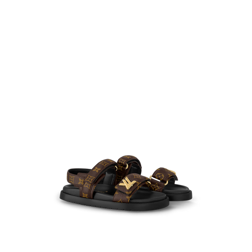 LOUIS VUITTON 1ACL9C LV Sunset Flat Comfort Sandals | 路易威登 涼鞋 (啡色)