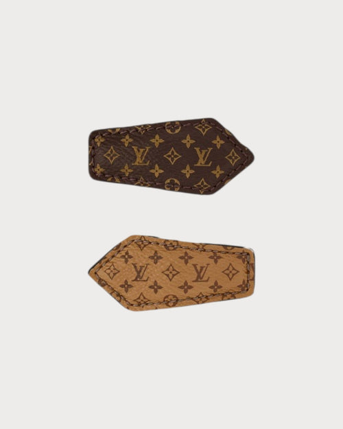 LOUIS VUITTON M02185 LV Backstage Mini Hair Clips | 路易威登 髮夾 (啡色) - LONDONKELLY 英國名牌代購