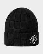 LOUIS VUITTON M92739 Damier Snug Beanie | 路易威登 男仕冷帽 (黑色) - LONDONKELLY 英國名牌代購