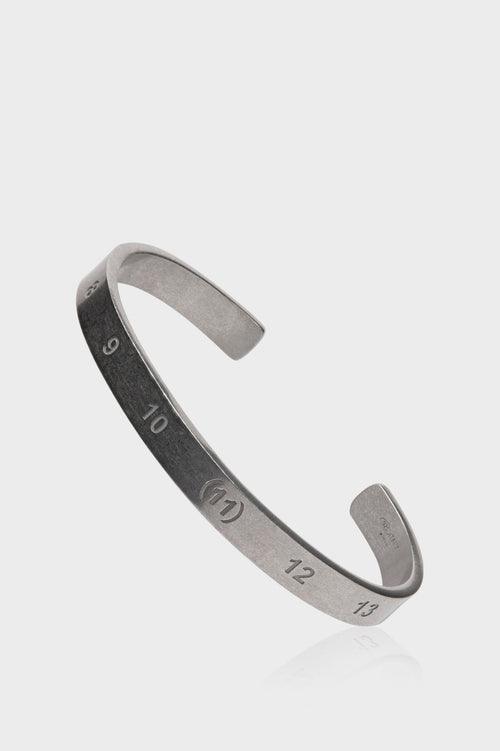 MAISON MARGIELA MM Numerical Cuff Bracelet | 手鐲 (銀色) - LONDONKELLY 英國名牌代購