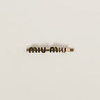 MIU MIU Enameled Metal Hair Clip | 繆繆 髮夾 (多色) - LondonKelly 英國名牌代購