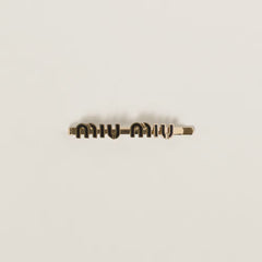 MIU MIU Enameled Metal Hair Clip | 繆繆 髮夾 (多色) - LondonKelly 英國名牌代購