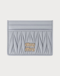 MIU MIU Matelasse Nappa Leather Card Holder | 繆繆 卡套 (多色) - LONDONKELLY 英國名牌代購
