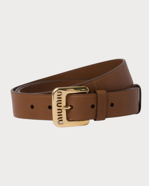 MIU MIU Nappa Leather Belt | 繆繆 皮帶 (多色) - LONDONKELLY 英國名牌代購