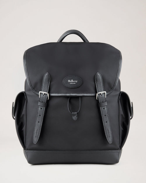 MULBERRY Heritage Nylon Backpack | 瑪百莉 傳統尼龍背包（黑色） - LondonKelly 英國名牌代購