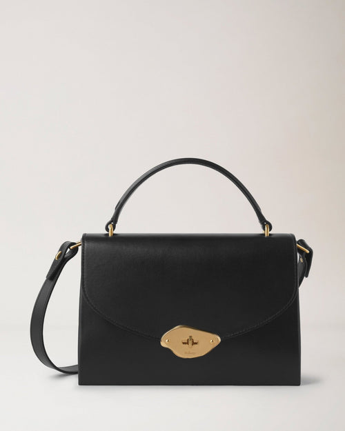 MULBERRY Lana Top Handle | 瑪百莉 Lana 手提包（黑色） - LondonKelly 英國名牌代購