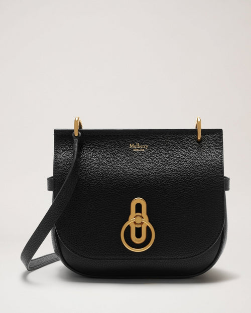 MULBERRY Small Amberley Satchel | 瑪百莉 小號安柏利單肩包（黑色） - LondonKelly 英國名牌代購