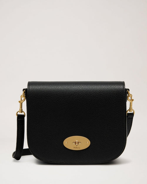 MULBERRY Small Darley Satchel | 瑪百莉 小型達利單肩包（黑色） - LondonKelly 英國名牌代購