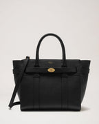 MULBERRY Small Zipped Bayswater | 瑪百莉 小號拉鍊貝斯沃特包（黑色） - LondonKelly 英國名牌代購