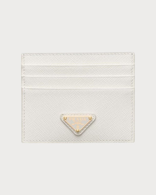 PRADA 1MC025 Saffiano Leather Triangle Logo Card Holder | 普拉達 卡套 (多色) - LONDONKELLY 英國名牌代購