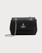 VIVIENNE WESTWOOD Small Faux Leather Cross - Body Bag | 西太后 手袋 (黑色) - LONDONKELLY 英國名牌代購