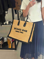 YSL SAINT LAURENT Tote Bag Raffia(Natural) - LONDONKELLY 英國名牌代購