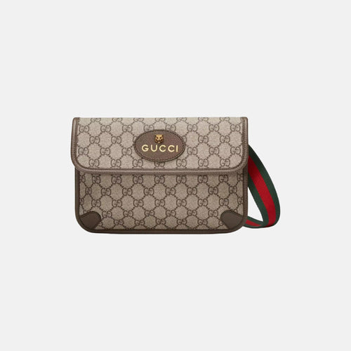 GUCCI Men's Neo Vintage GG Supreme Belt Bag | 古馳 男仕腰包 (啡色)