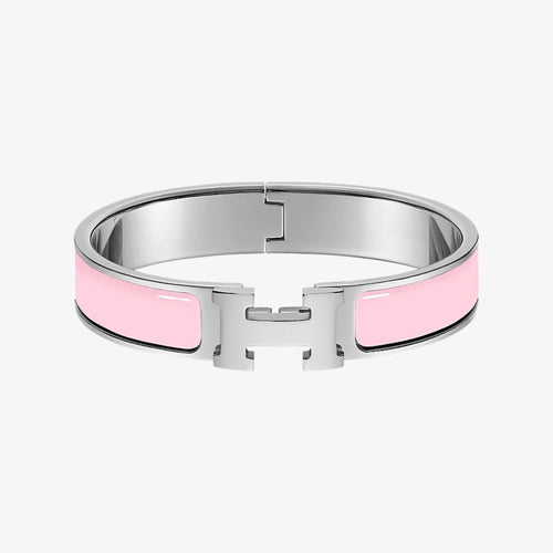 Hermes Clic H Bracelet (Many Colours/ Silver) - LONDONKELLY